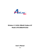 Airlink101 APO1000 User manual