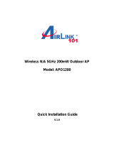 Airlink101 APO1215 User manual