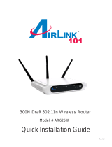 Airlink101 AR625W User manual