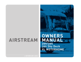 Airstream 396 User manual