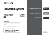 Aiwa NSX-TR77 User manual