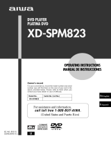 Aiwa XD-SPM823 User manual
