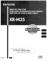 Aiwa XR-M35 User manual