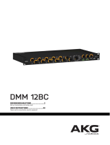 AKG Acoustics DMM 12BC User manual
