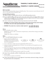 Akros-Aquatherm AQTF-2035 User manual