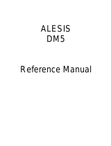 Alesis DM5 User manual