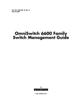 Alcatel Carrier Internetworking Solutions OmniSwitch User manual