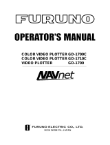 Furuno GD-1700 User manual