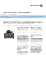 Alcatel-Lucent 7710 SR DS1 User manual