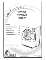 Alliance Laundry Systems 802756R3 User manual