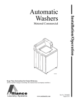 Alliance Laundry Systems TLW12CTLW12C User manual