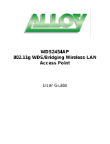 Alloy WDS2454AP User manual