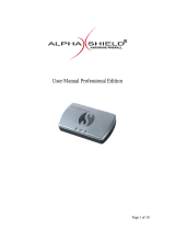 AlphaShield FIREWALL User manual