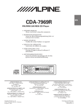 Alpine CDA-7969R User manual