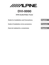 Alpine DVI-9990 User manual