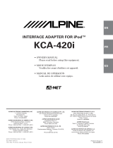 Alpine KCA-420i User manual