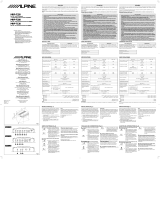 Alpine MRP-T130 User manual