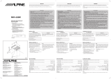 Alpine MRV-F302 Owner's manual