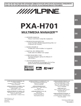 Alpine PXA-H701 User manual