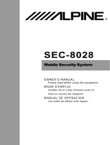 Alpine SEC-8205 User manual