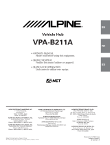 Alpine VPA-B211A User manual