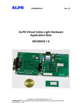 Alps Electric Virtual Cable Light Module User manual