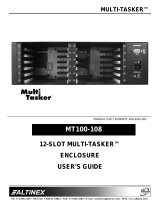 Altinex 12-Slot Multi-Tasker Enclosure MT100-108 User manual
