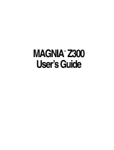 Toshiba Z300 User manual