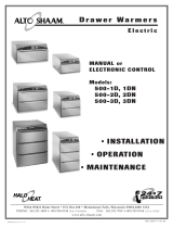 Alto-Shaam 500-1D User manual