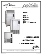 Alto-Shaam Quickchiller QC2-20 User manual