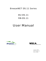 Alvarion BreezeNET RB-DS.11 User manual