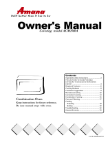 Amana ACM1580A User manual