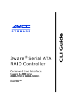 AMCC 9550SX User manual