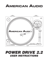 American Audio POWERDRIVE22.pdf User manual