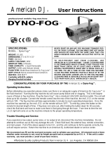 American DJ Dyno-Fog User manual