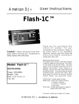 American DJ Flash-1CTM User manual