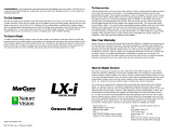 Marcum Technologies LX-i User manual