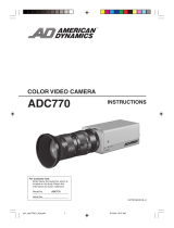 American Dynamics ADC770 User manual