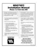 Maytag MDG76PC User manual