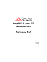 American Megatrends Express 500 User manual