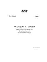 American Power Conversion 240 VAC User manual