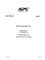 American Power Conversion 230 VAC User manual
