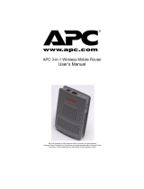 American Power Conversion 3-in-1 Wireless Mobile Router User manual