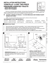 American Standard 2320 Elongated User manual