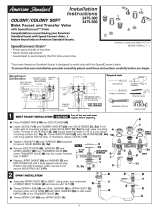 American Standard COLONY 3475.301 User manual