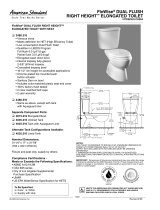 American Standard FloWise 4035.516 User manual