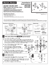 American Standard COLONY 3475.501 User manual