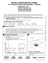 American Standard 3505 User manual