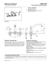 American Standard Hamilton 4040 User manual