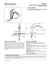 American Standard Arch 4101.001 User manual